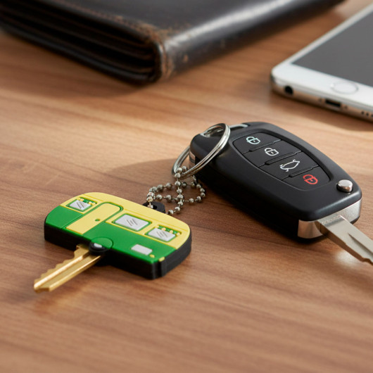 PVC Custom Key Covers Feature